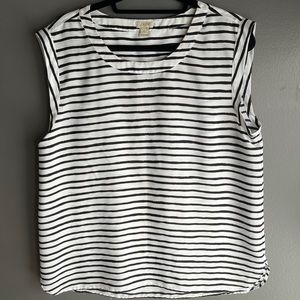 J. Crew striped shirt